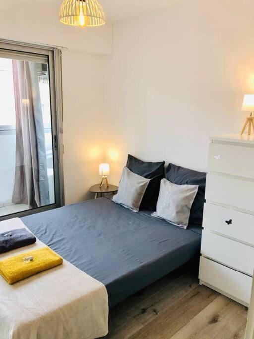 Appartement "Beausoleil" T2 lumineux, parking, clim, wifi à Sète Extérieur photo
